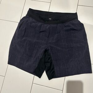 Lululemon Black and Gray Athletic Shorts